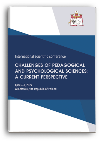 Cover for CHALLENGES OF PEDAGOGICAL AND PSYCHOLOGICAL SCIENCES: A CURRENT PERSPECTIVE