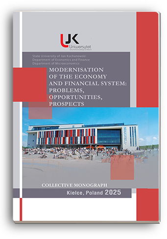 Cover for MODERNISATION OF THE ECONOMY AND FINANCIAL SYSTEM: PROBLEMS, OPPORTUNITIES, PROSPECTS: Collective monograph. Part 2