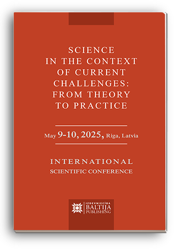 Cover for SCIENCE IN THE CONTEXT OF CURRENT CHALLENGES: FROM THEORY TO PRACTICE: International Scientific Conference