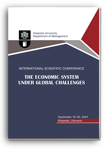 Cover for THE ECONOMIC SYSTEM UNDER GLOBAL CHALLENGES: International Scientific Conference