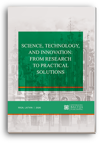 Cover for SCIENCE, TECHNOLOGY, AND INNOVATION: FROM RESEARCH TO PRACTICAL SOLUTIONS: Scientific monograph. Part 1