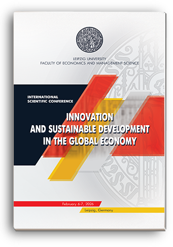 Cover for INNOVATION AND SUSTAINABLE DEVELOPMENT IN THE GLOBAL ECONOMY: International Scientific Conference
