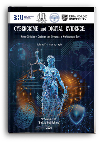 Cover for CYBERCRIME AND DIGITAL EVIDENCE: CROSS-DISCIPLINARY CHALLENGES AND PROSPECTS IN CONTEMPORARY LAW