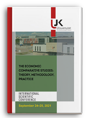 Cover for THE ECONOMIC COMPARATIVE STUDIES: THEORY, METHODOLOGY, PRACTICE: International Scientific Conference