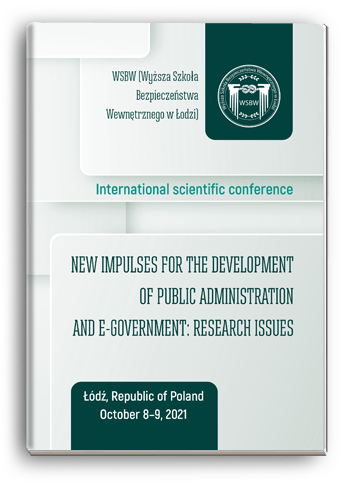 Cover for NEW IMPULSES FOR THE DEVELOPMENT OF PUBLIC ADMINISTRATION AND E-GOVERNMENT: RESEARCH ISSUES