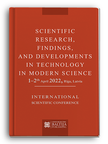 Cover for SCIENTIFIC RESEARCH, FINDINGS, AND DEVELOPMENTS IN TECHNOLOGY IN MODERN SCIENCE