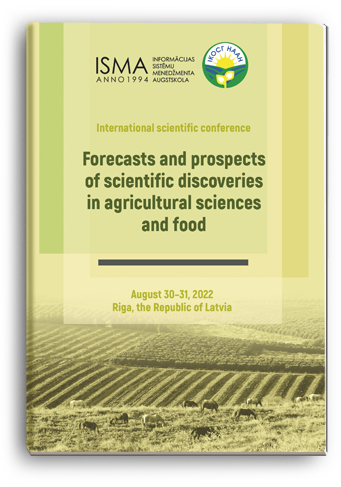 Cover for FORECASTS AND PROSPECTS OF SCIENTIFIC DISCOVERIES IN AGRICULTURAL SCIENCES AND FOOD