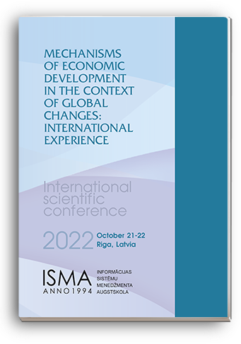 Cover for MECHANISMS OF ECONOMIC DEVELOPMENT IN THE CONTEXT OF GLOBAL CHANGES: INTERNATIONAL EXPERIENCE
