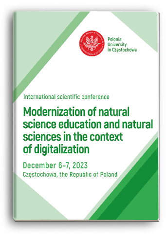 Cover for MODERNIZATION OF NATURAL SCIENCE EDUCATION AND NATURAL SCIENCES IN THE CONTEXT OF DIGITALIZATION