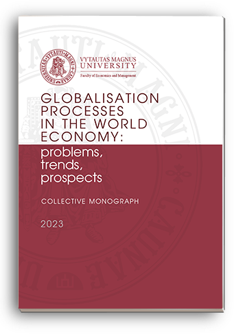 Cover for GLOBALISATION PROCESSES IN THE WORLD ECONOMY: PROBLEMS, TRENDS, PROSPECTS: Scientific monograph