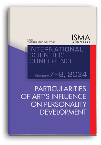 Cover for PARTICULARITIES OF ART’S INFLUENCE ON PERSONALITY DEVELOPMENT