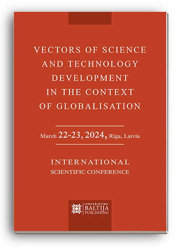 Cover for VECTORS OF SCIENCE AND TECHNOLOGY DEVELOPMENT IN THE CONTEXT OF GLOBALISATION: International Scientific Conference