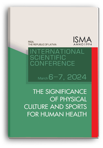 Cover for THE SIGNIFICANCE OF PHYSICAL CULTURE AND SPORTS FOR HUMAN HEALTH