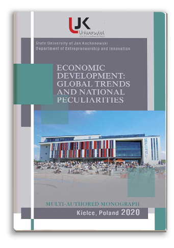 Cover for ECONOMIC DEVELOPMENT: GLOBAL TRENDS AND NATIONAL PECULIARITIES: Collective monograph