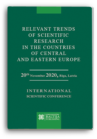Cover for RELEVANT TRENDS OF SCIENTIFIC RESEARCH IN THE COUNTRIES OF CENTRAL AND EASTERN EUROPE: International Scientific Conference